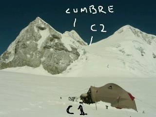 Ruta Campamento 1 a Cumbre Baruntse