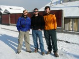 Tracy, Pablo y Nico ya reunidos en Coyhaique